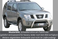 Schwellerrohre mit Tritt für NISSAN Navara D40...