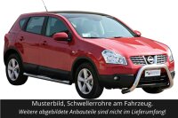 Schwellerrohre mit Tritt für NISSAN Qashqai J10...