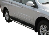 Schwellerrohre mit Tritt für SSANGYONG Actyon Sports...