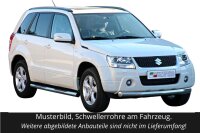 Schwellerrohre mit Tritt für SUZUKI Grand Vitara JT...