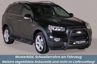 Schwellerrohre mit Tritt SCHWARZ für CHEVROLET...