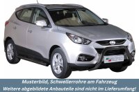 Schwellerrohre mit Tritt SCHWARZ für HYUNDAI IX35 LM...