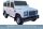 Schwellerrohre mit Tritt SCHWARZ für LAND ROVER Defender LD 110 V2A Ø76mm TÜV