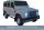 Schwellerrohre mit Tritt SCHWARZ für LAND ROVER Defender LD 110 V2A Ø76mm TÜV