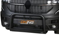 Frontbügel Edelstahl schwarz für Renault Master 2024- Ø63mm mit Gutachten