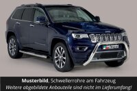 Schwellerrohre mit Tritt für JEEP Grand Cherokee WK2...