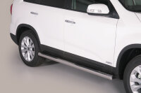 Schwellerrohre mit Tritt für KIA Sorento XM Facelift...