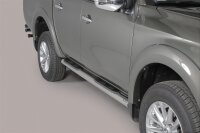Schwellerrohre mit Tritt für MITSUBISHI L200 KJOT...