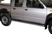 Schwellerrohre mit Tritt für NISSAN Navara D22...