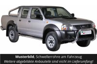 Schwellerrohre mit Tritt für NISSAN Navara D22...