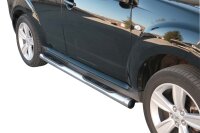 Schwellerrohre mit Tritt für PEUGEOT 4007 Bj.2008-...