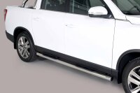 Schwellerrohre mit Tritt für SSANGYONG Musso &...