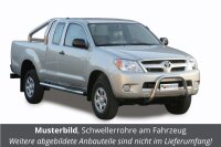 Schwellerrohre mit Tritt für TOYOTA HiLux N25T Extra...
