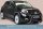 Schwellerrohre mit Tritt SCHWARZ für Fiat 500X Edelstahl Ø76mm mit TÜV