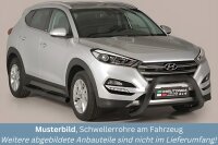 Schwellerrohre mit Tritt SCHWARZ für HYUNDAI Tucson...