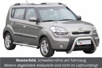 Schwellerrohre mit Tritt für Kia Soul (AM) Bj. 09-13...