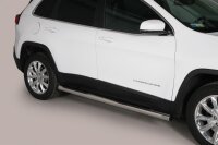 Schwellerrohre mit Tritt für Jeep Cherokee KL Bj.14-...