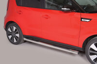 Schwellerrohre mit Tritt für KIA Soul PS Bj.14-19...