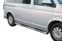 Schwellerrohre mit Tritt für VW T5 ab Bj.10-...