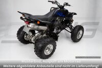 MARVING Slip-on Auspuff Alu oval YAMAHA YFM Raptor 660...