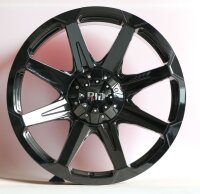 4x Felgen RID R05 gloss black 9x20 ET10 für Isuzu D-Max BTF WTF 6x139,7