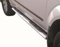 Schwellerrohre oval mit Tritt für NISSAN Pathfinder...