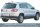 Schwellerrohre oval mit Tritt für VOLKSWAGEN Tiguan 5N Bj. 2008-11 V2A mit TÜV