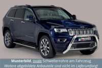 Schwellerrohre oval mit Tritt für JEEP Grand...