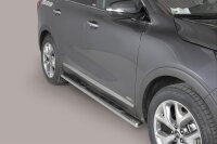 Schwellerrohre oval mit Tritt für Kia Sorento UM Bj....