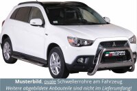 Schwellerrohre oval mit Tritt für MITSUBISHI ASX Bj....
