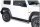 Schwellerrohre oval mit Tritt für SUZUKI Jimny GJ HJ Bj.2018- Edelstahl mit TÜV