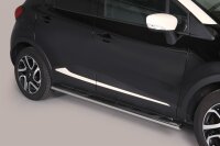 Schwellerrohre oval mit Tritt für RENAULT Captur ab...