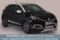 Schwellerrohre oval mit Tritt für RENAULT Captur ab...
