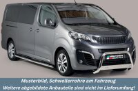 Schwellerrohre oval mit Tritt für TOYOTA Proace...