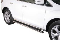 Schwellerrohre oval mit Tritt für MAZDA CX7 Bj....