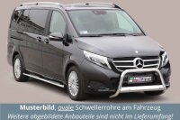 Schwellerrohre oval mit Tritt für MERCEDES V Klasse...