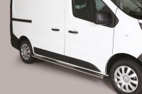 Schwellerrohre oval mit Tritt für NISSAN NV300 Bj....
