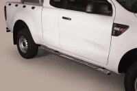 Schwellerrohre Design für FORD Ranger Super Cab 2AB...