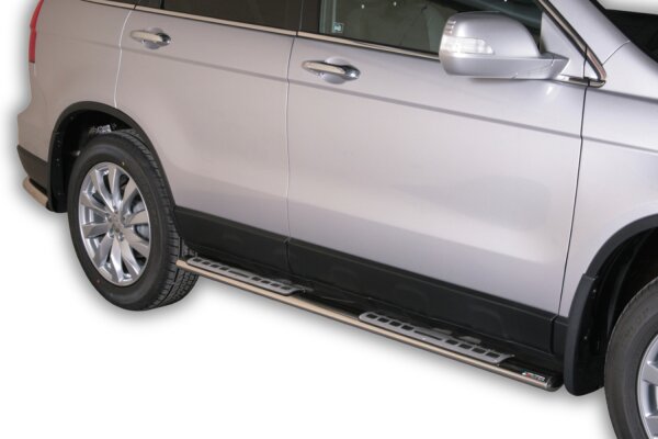 Schwellerrohre Design für HONDA CR-V RE7 2010-12 Facelift V2A mit TÜV