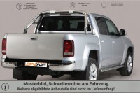 Schwellerrohre Design für VOLKSWAGEN Amarok 2H 2010> Edelstahl TÜV