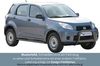 Schwellerrohre Design SCHWARZ für DAIHATSU Terios J2...