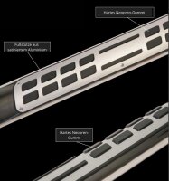Schwellerrohre Design SCHWARZ für HYUNDAI Santa Fe DM 2012> Edelstahl mit TÜV