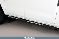 Schwellerrohre Design SCHWARZ für HYUNDAI Terracan...