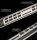 Schwellerrohre Design SCHWARZ für HYUNDAI Terracan HP 2001-08 Edelstahl mit TÜV