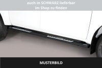 Schwellerrohre Design für HYUNDAI Tucson TL ab Bj. 2015- Edelstahl mit TÜV