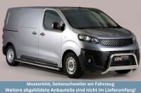Schwellerrohre oval mit Tritt für CITROËN Jumpy...