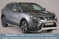 Schwellerrohre Design für NISSAN Qashqai J11 ab...
