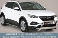 Schwellerrohre Design für OPEL Grandland X...