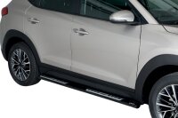Schwellerrohre Design Schwarz für HYUNDAI Tucson TL...