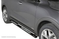 Schwellerrohre Design Schwarz für Kia Sorento UM Bj....
